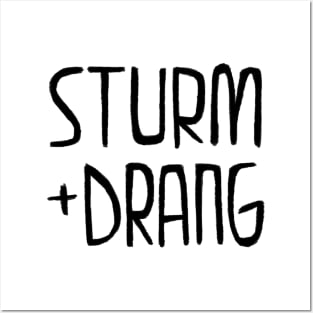 Sturm und Drang, Romanticism, Literature Posters and Art